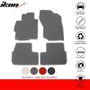 Mitsubishi Lancer 2008-2017 Tapis de sol textile jeu de 4 pièces nylon gris