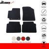 Toyota Corolla 2009-2013 Tapis de sol textile jeu de 4 pièces nylon noir