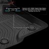 Ford F-150 Super Crew Cab 2009-2014 Гумени стелки TPE 3D черни