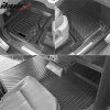 Ford F-150 Super Crew Cab 2009-2014 Tapis en caoutchouc TPE 3D noir
