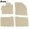 Toyota Prius 2010-2011 Tapis de sol textile jeu de 4 pièces nylon beige