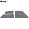 Toyota Prius 2010-2011 Tapis textile jeu de 4 pièces nylon gris