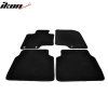 Hyundai Sonata 2010-2012 Tapis textile jeu de 4 pièces nylon noir