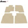 Hyundai Sonata 2010-2012 Tapis textile jeu de 4 pièces nylon beige