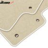 Hyundai Sonata 2010-2012 Tapis textile jeu de 4 pièces nylon beige