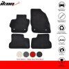 Mazda 3 2010-2013 Tapis de sol textile jeu de 4 pièces nylon noir