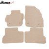 Mazda 3 2010-2013 Tapis de sol textile jeu de 4 pièces nylon beige