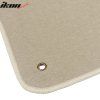 Chevrolet Camaro 2010-2015 Tapis de sol textile jeu de 2 pièces nylon beige