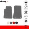 Chevrolet Camaro 2010-2015 Tapis textile jeu de 2 pièces nylon gris