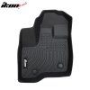 Ford Explorer Bench Seat 2011-2015 Гумени стелки TPE 3D черни