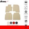 Kia Optima 2011-2015 Tapis de sol textile jeu de 4 pièces nylon beige