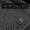 BMW X3 F25 2015-2018 X4 F26 2011-2017 Gumové koberce 3dílná sada TEP 3D černá