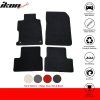 Honda Civic Coupe 2012-2015 Tapis de sol textile jeu de 4 pièces nylon noir