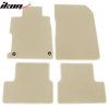 Honda Civic Coupe 2012-2015 Tapis textile jeu de 4 pièces nylon beige