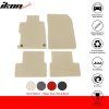 Honda Civic Coupe 2012-2015 Tapis textile jeu de 4 pièces nylon beige
