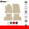 Honda Civic Coupe 2012-2015 Textilní koberce 4dílná sada nylon béžová