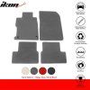 Honda Civic Coupe 2012-2015 Tapis textile jeu de 4 pièces nylon gris