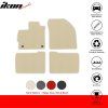 Toyota Prius 2012-2015 Tapis textile nylon beige