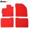 Toyota Prius 2012-2015 Tapis de sol textile nylon rouge