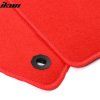 Toyota Prius 2012-2015 Tapis de sol textile nylon rouge