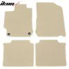Toyota Camry 2012-2017 Tapis de sol textile ensemble de 4 pièces nylon beige