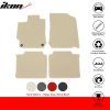 Toyota Camry 2012-2017 Tapis de sol textile ensemble de 4 pièces nylon beige
