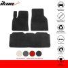 Tesla Model S 2012-2019 Alfombrillas textiles nylon negro