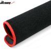 Tesla Model S2012-2019 Tapis textile nylon noir avec bordure rouge