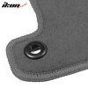 Honda Accord Sedan 2013-2017 Jeu de 4 pièces textile nylon gris