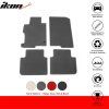 Honda Accord Sedan 2013-2017 Jeu de 4 pièces textile nylon gris
