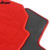 Nissan Altima 2013-2018 Tapis textile jeu de 4 pièces rouge
