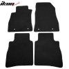 Nissan Sentra 2013-2018 Tapis de sol textile jeu de 4 pièces nylon noir