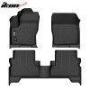 Ford Escape 2013-2019 Ford C-Max 2013-2018 Tapis de sol en caoutchouc TPE 3D noir
