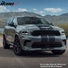 Dodge Durango 2021-2024 Front Lip Hellcat Style PP Splitter Matte Black