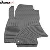 Nissan Rogue 2014-2020 Tapis en caoutchouc gris