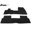 BMW i3 i3s 2014-2021 Tapis de sol textile jeu de 2 pièces nylon noir