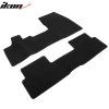 BMW i3 i3s 2014-2021 Tapis de sol textile jeu de 2 pièces nylon noir