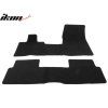 BMW i3 i3s 2014-2021 Tapis de sol textile jeu de 2 pièces nylon noir