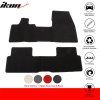 BMW i3 i3s 2014-2021 Tapis de sol textile jeu de 2 pièces nylon noir
