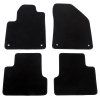 Jeep Cherokee 4DR 2014-2023 Tapis textile nylon noir