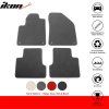 Jeep Cherokee 4DR 2014-2023 Tapis textiles nylon gris