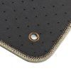 Jeep Cherokee 4DR 2014-2023 Tapis textile nylon beige