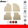 Jeep Cherokee 4DR 2014-2023 Tapis textile nylon beige