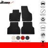 Audi Q3 2015-2018 Tapis textile jeu de 4 pièces nylon noir