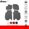 Honda Fit 2015-2018 Tapis textile jeu de 4 pièces nylon noir