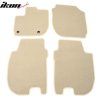 Honda Fit 2015-2018 Tapis de sol textile jeu de 4 pièces nylon beige