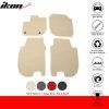 Honda Fit 2015-2018 Tapis de sol textile jeu de 4 pièces nylon beige