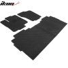 Ford F-150 Crew Cab 2015-2024 Tapis de sol en caoutchouc noir