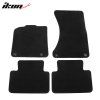 Porsche Macan 2015-2025 Tapis textile jeu de 4 pièces nylon noir
