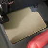 Porsche Macan 2015-2025 Tappetini in tessuto set da 4 pezzi nylon beige